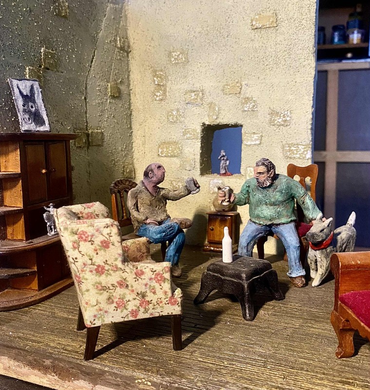 Diorama à la campagne